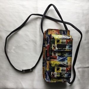 Relic Classic Movie Print Mini Crossbody Shoulder Bag, Excellent Condition